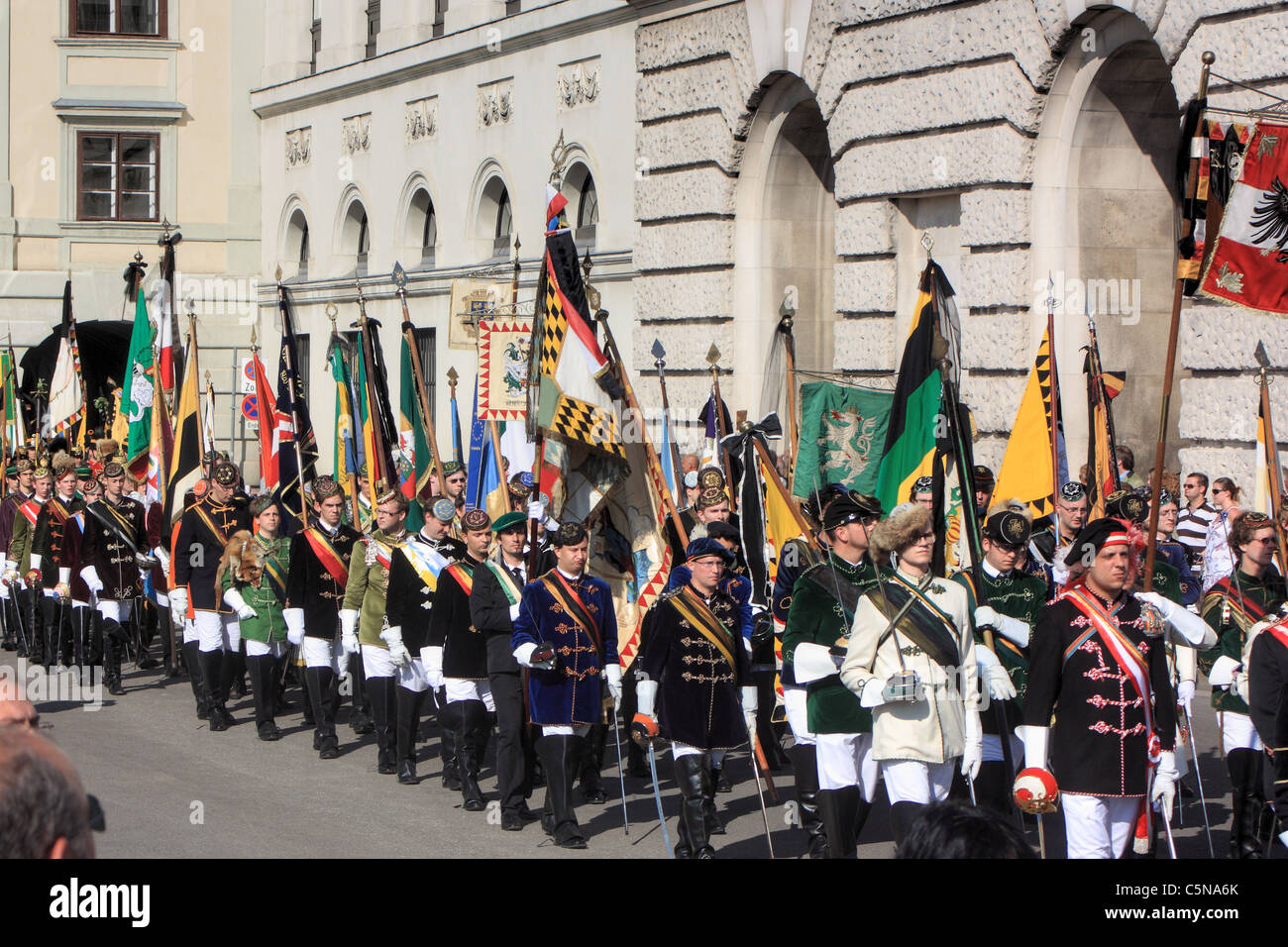 Funeral ceremony for Otto von Habsburg, 16 July 2011, Vienna, Austria Stock Photo Alamy