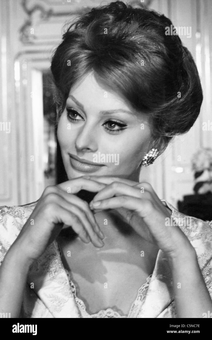 sophia loren Stock Photo