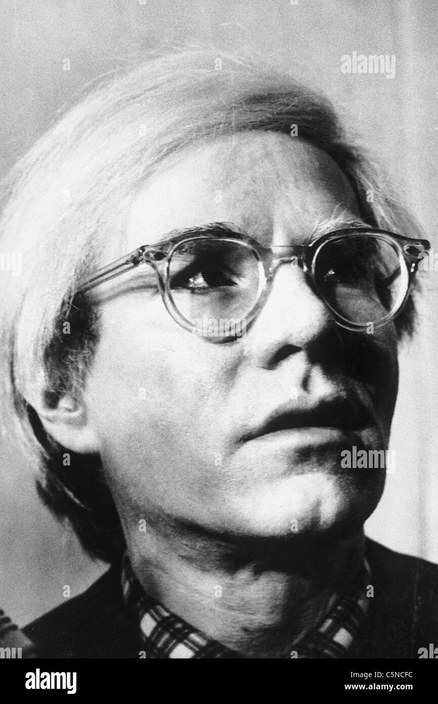 andy warhol, 1970 Stock Photo