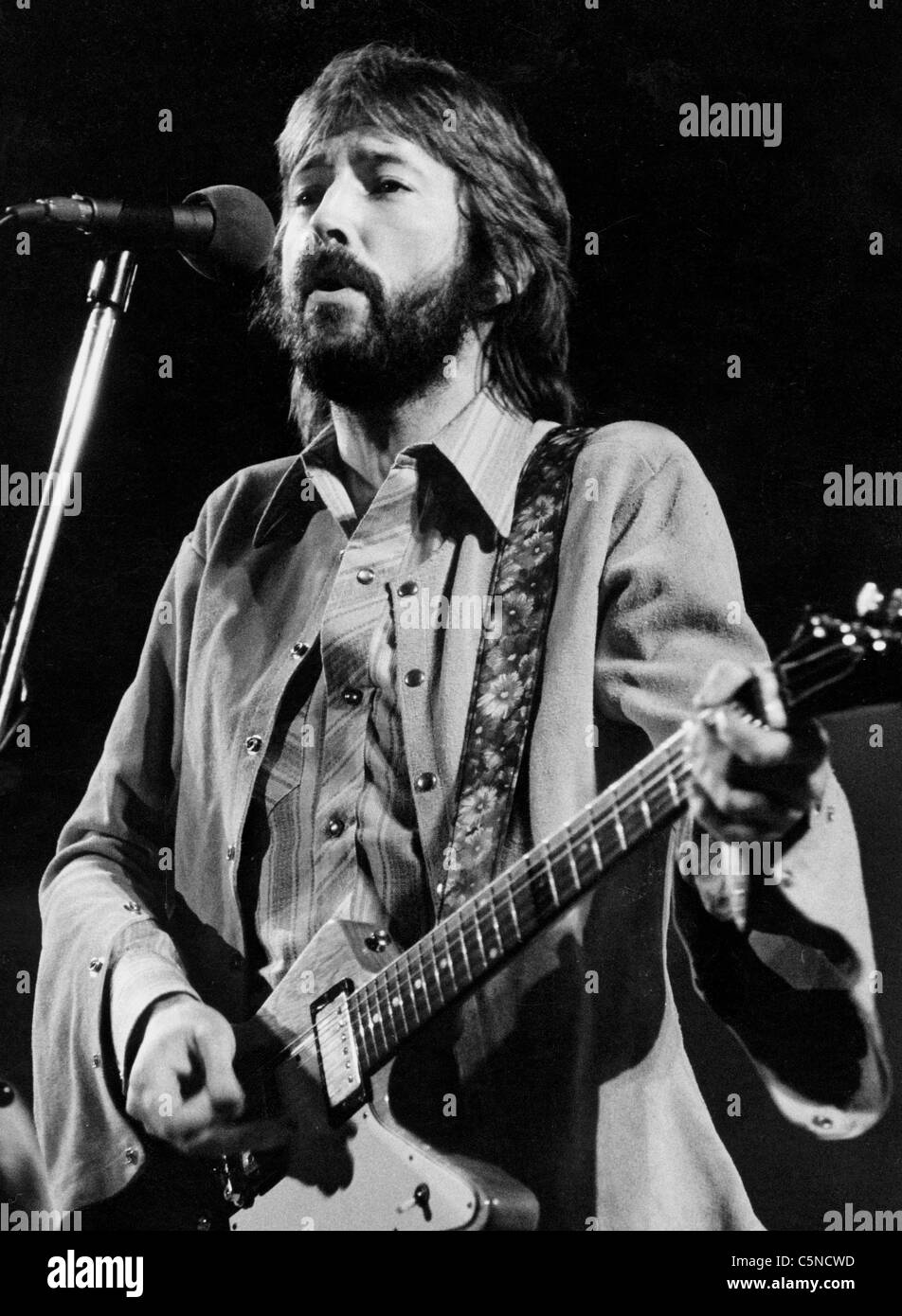 eric clapton, 1974 Stock Photo