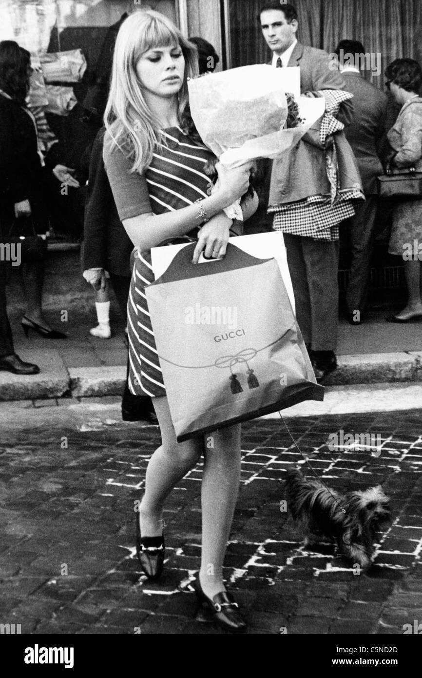 britt ekland, 1966 Stock Photo