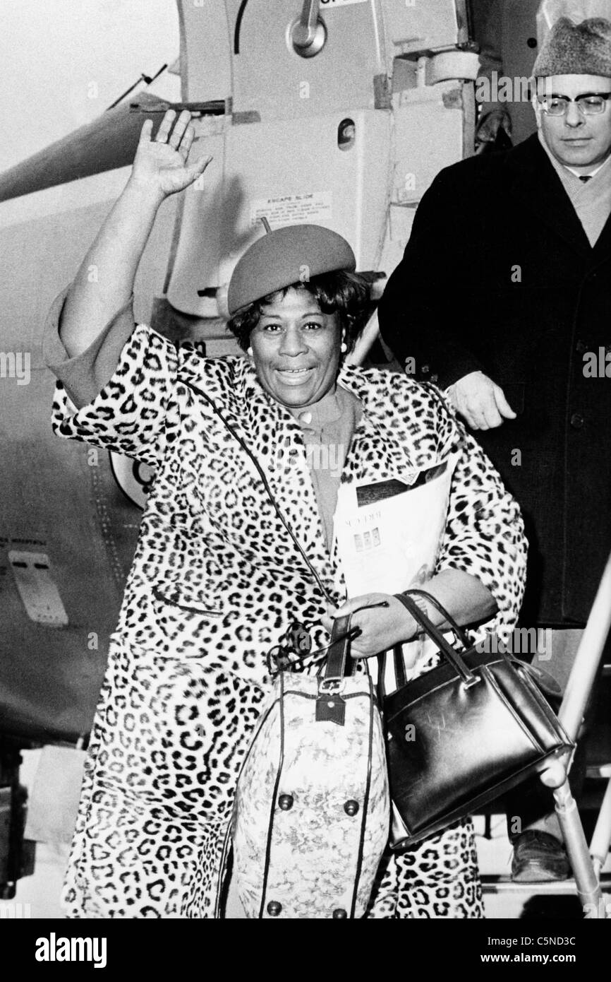 ella fitzgerald, 1968 Stock Photo