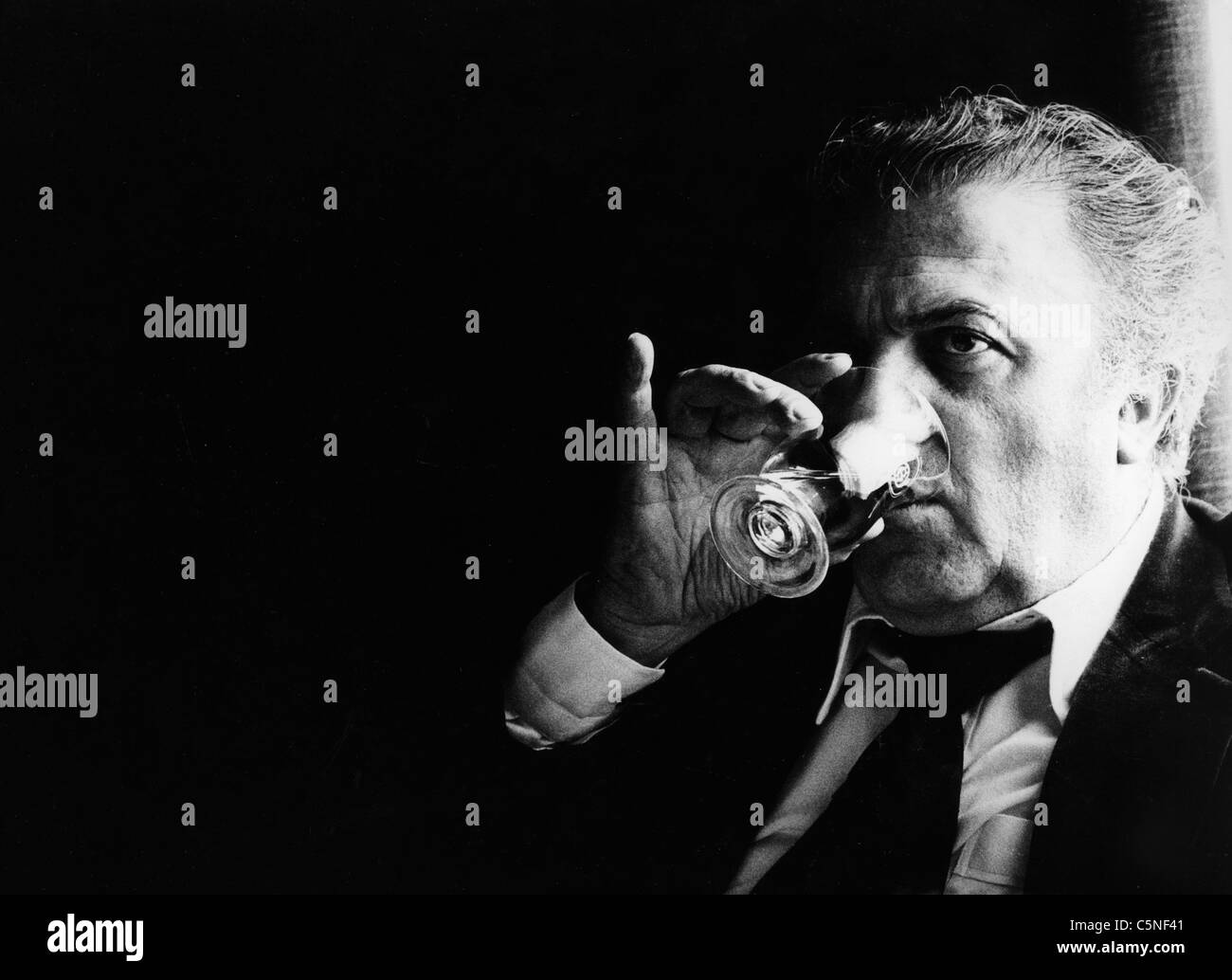 Federico Fellini Stock Photo