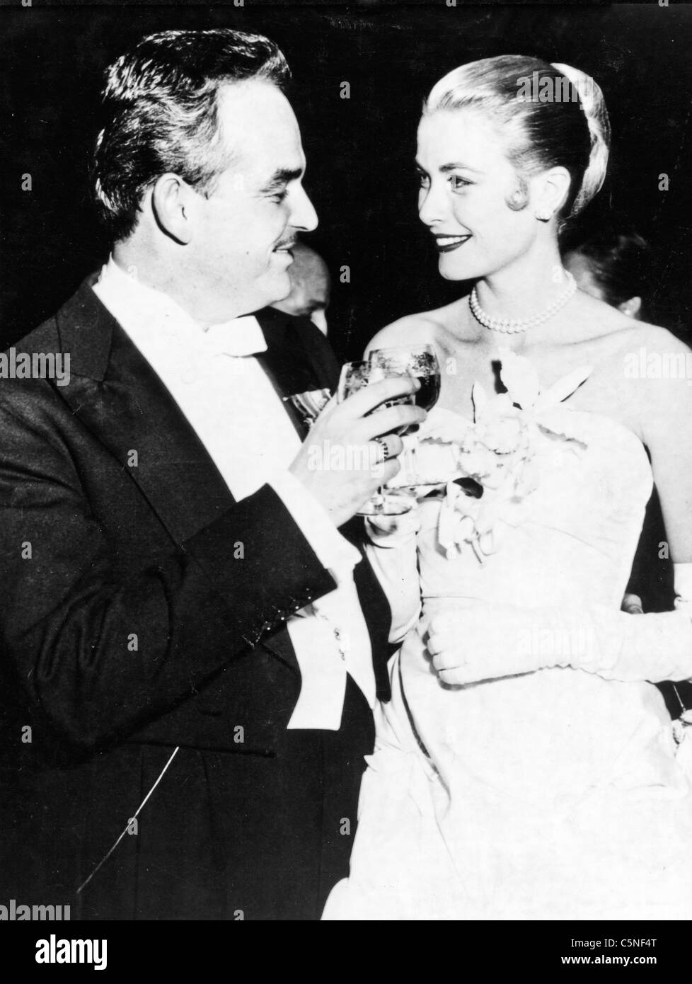 Grace kelly, prince rainier hires stock photography and images Alamy