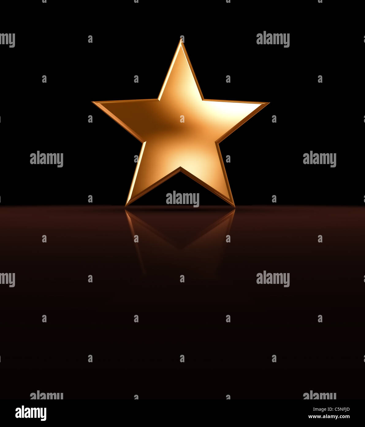 Star award sign golden hi-res stock photography and images - Alamy