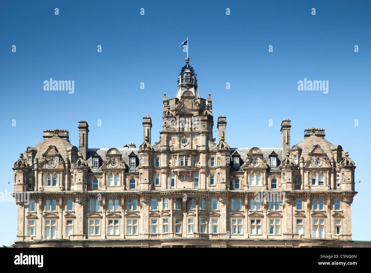 The Balmoral from the south, Edinburgh Stock Photo