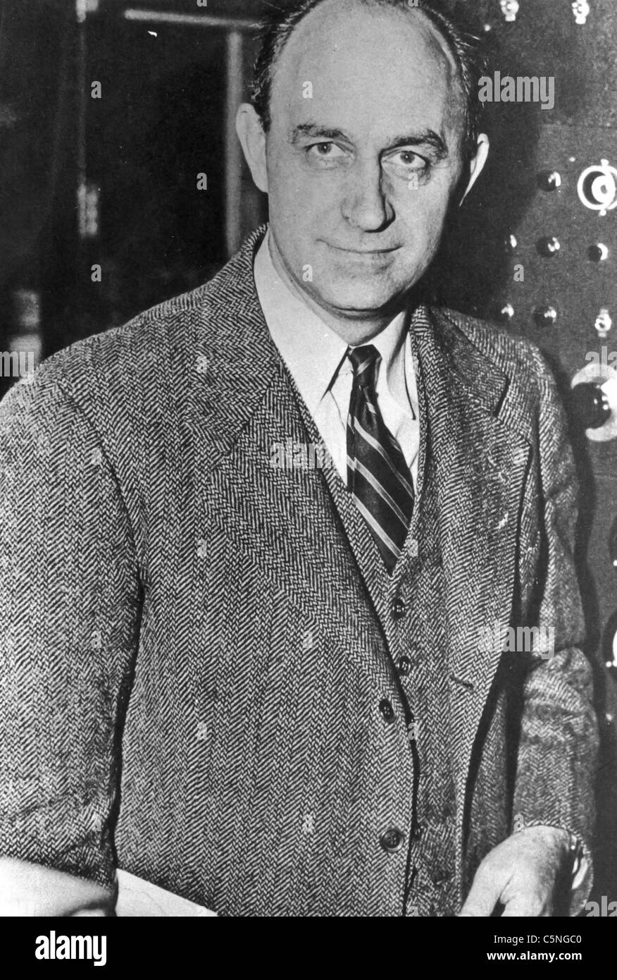 Enrico Fermi, 1932 Stock Photo