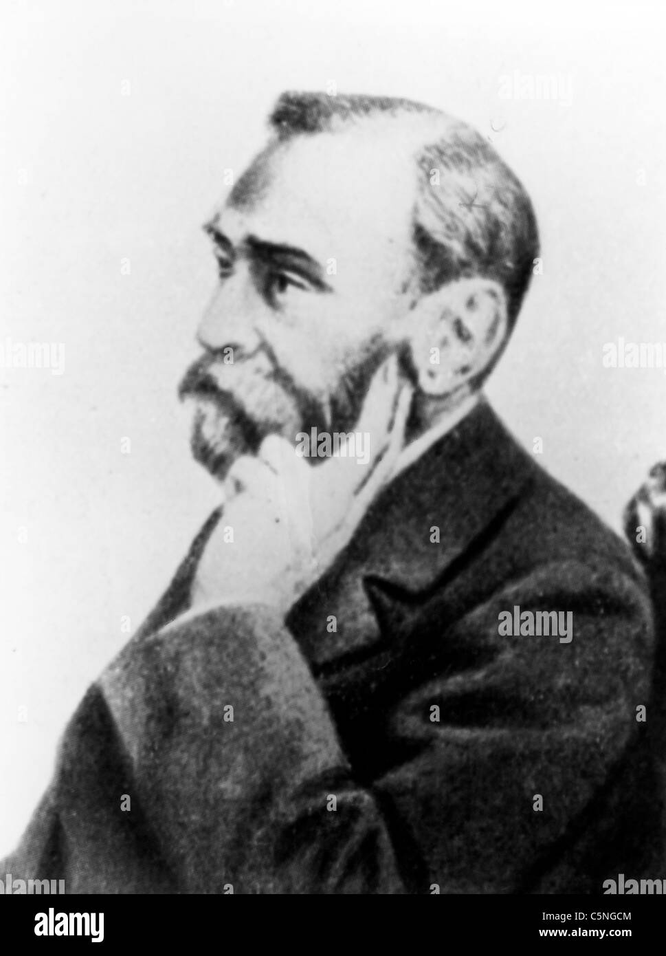 Alfred Bernhard Nobel, 1896 Stock Photo