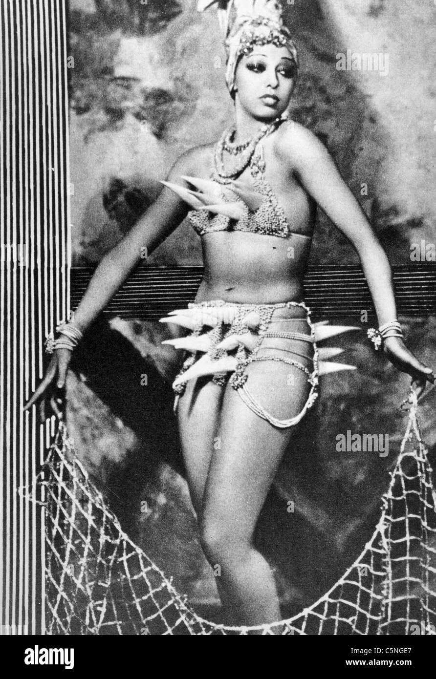 Josephine Baker , 1935 Stock Photo