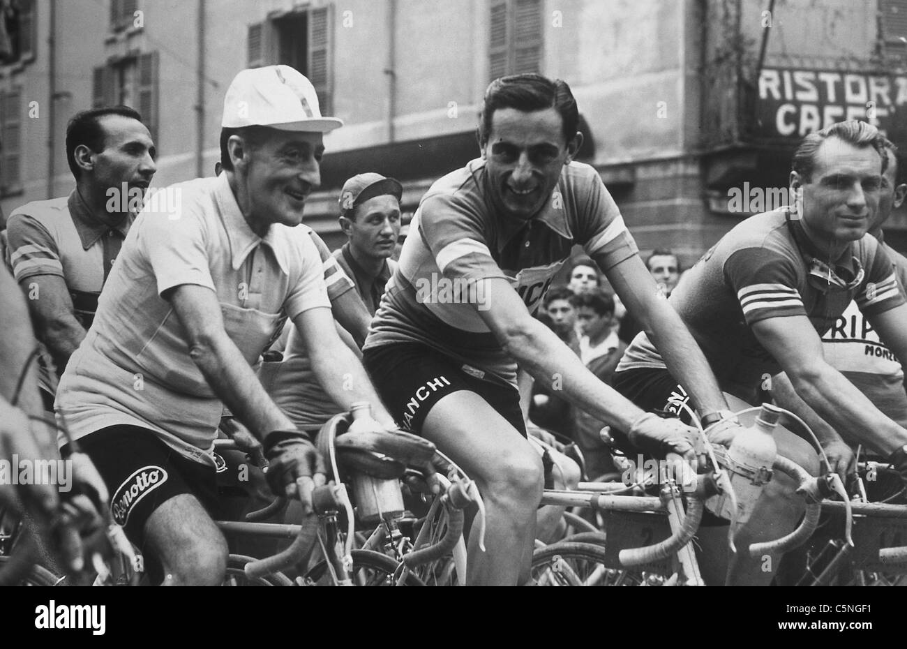 Fausto Coppi / Gino Bartali Col Dizoard Original Vintage 