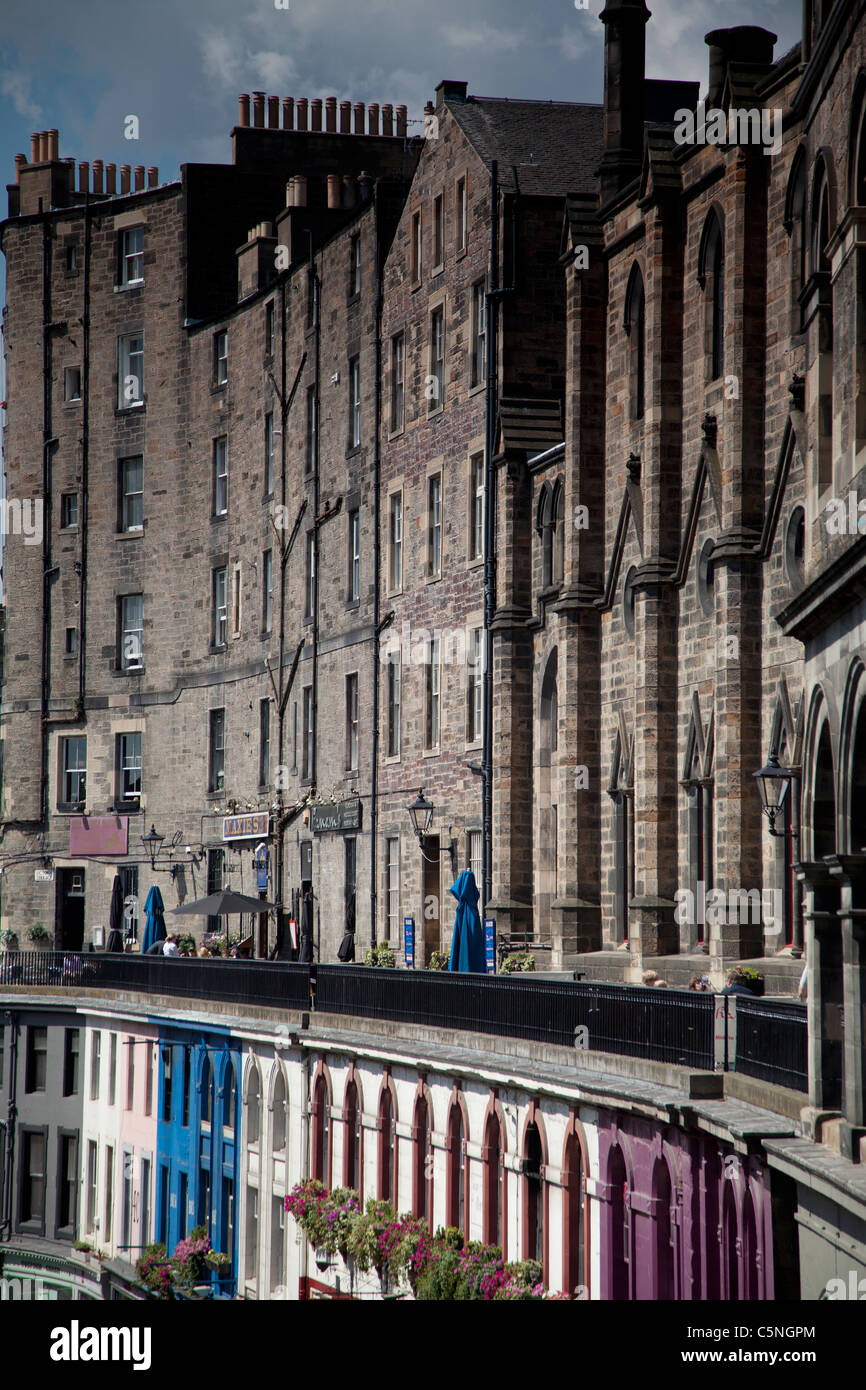 Victoria Street Edinburgh Stock Photo Alamy
