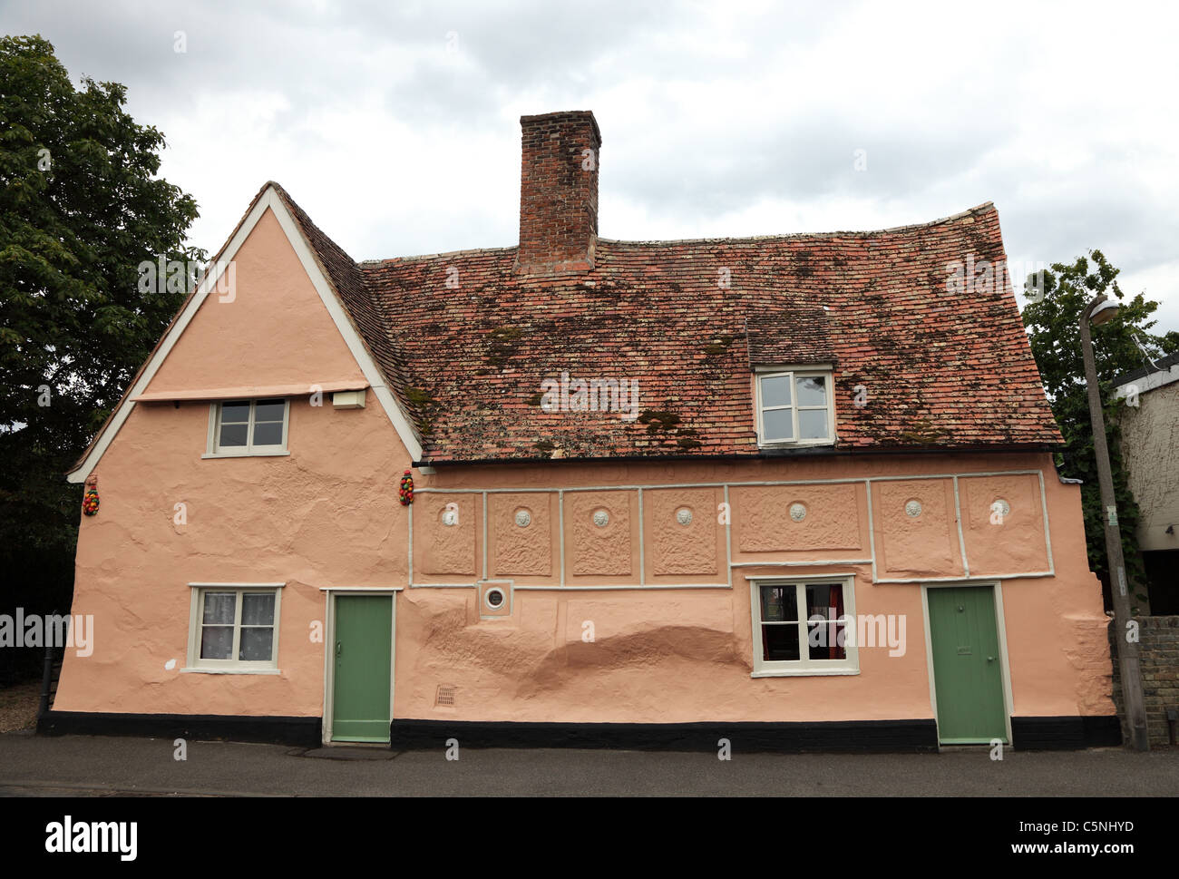 Queen Anne Lodge Milton Cambridgeshire England Stock Photo Alamy