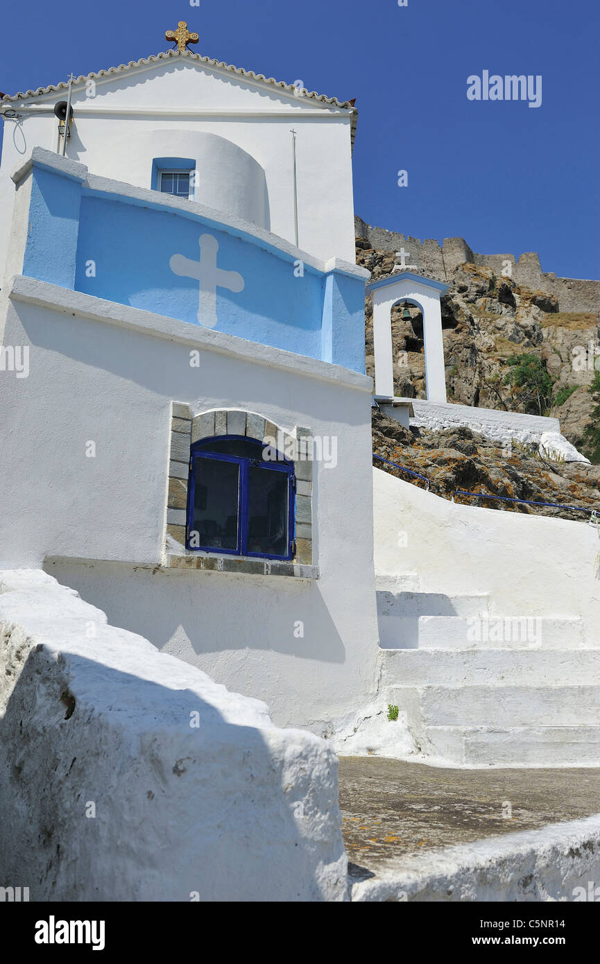 Blue Church Rome Dazzingly white and blue church hi-res stock photography and images - Alamy