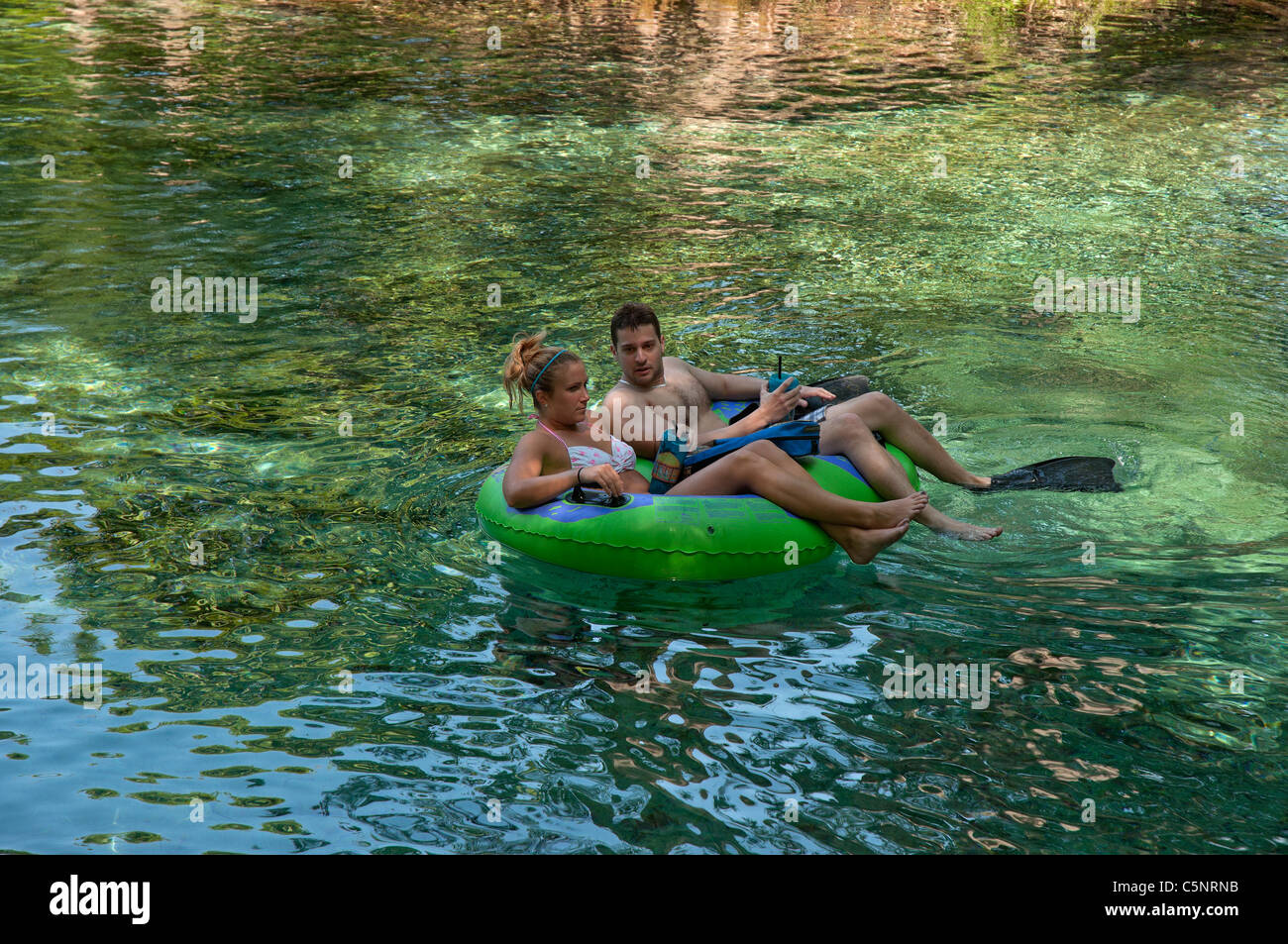 Ginnie springs float hires stock photography and images Alamy