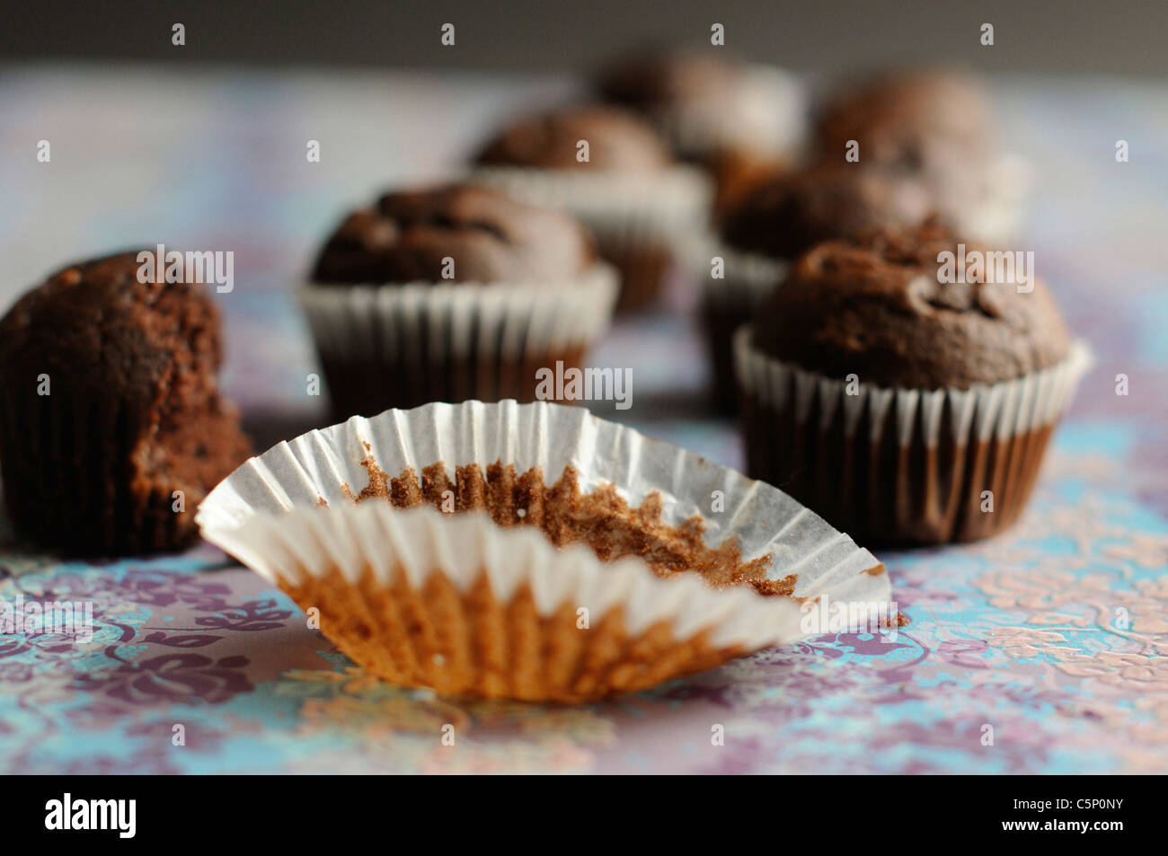 American chocolate muffins hi-res stock photography and images - Alamy