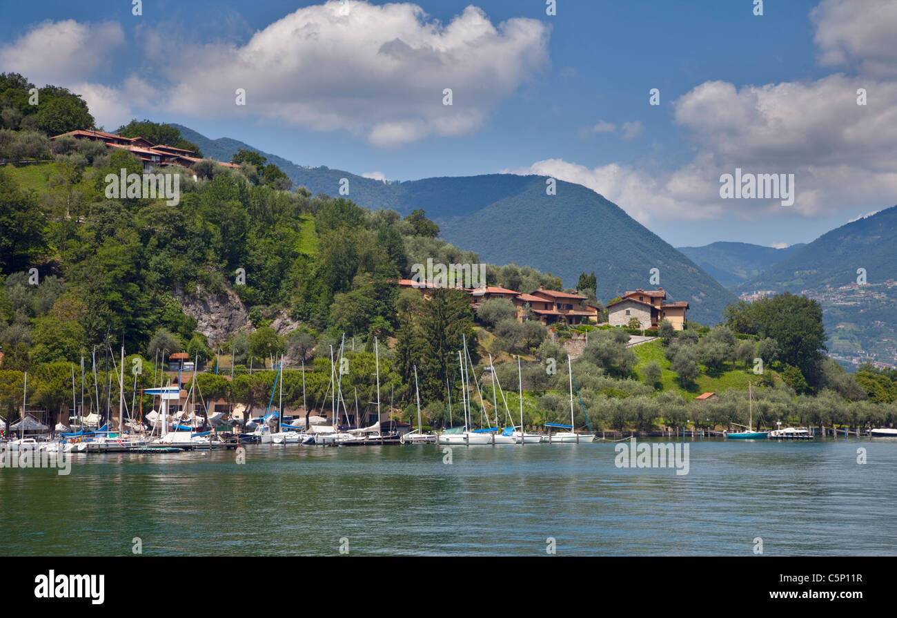 Lake Iseo, Italy Stock Photo - Alamy