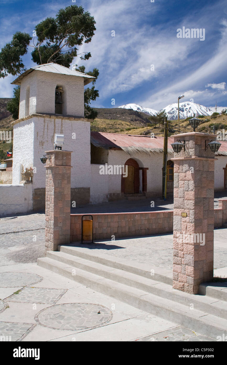 Church, Putre, Chile, South America Stock Photo