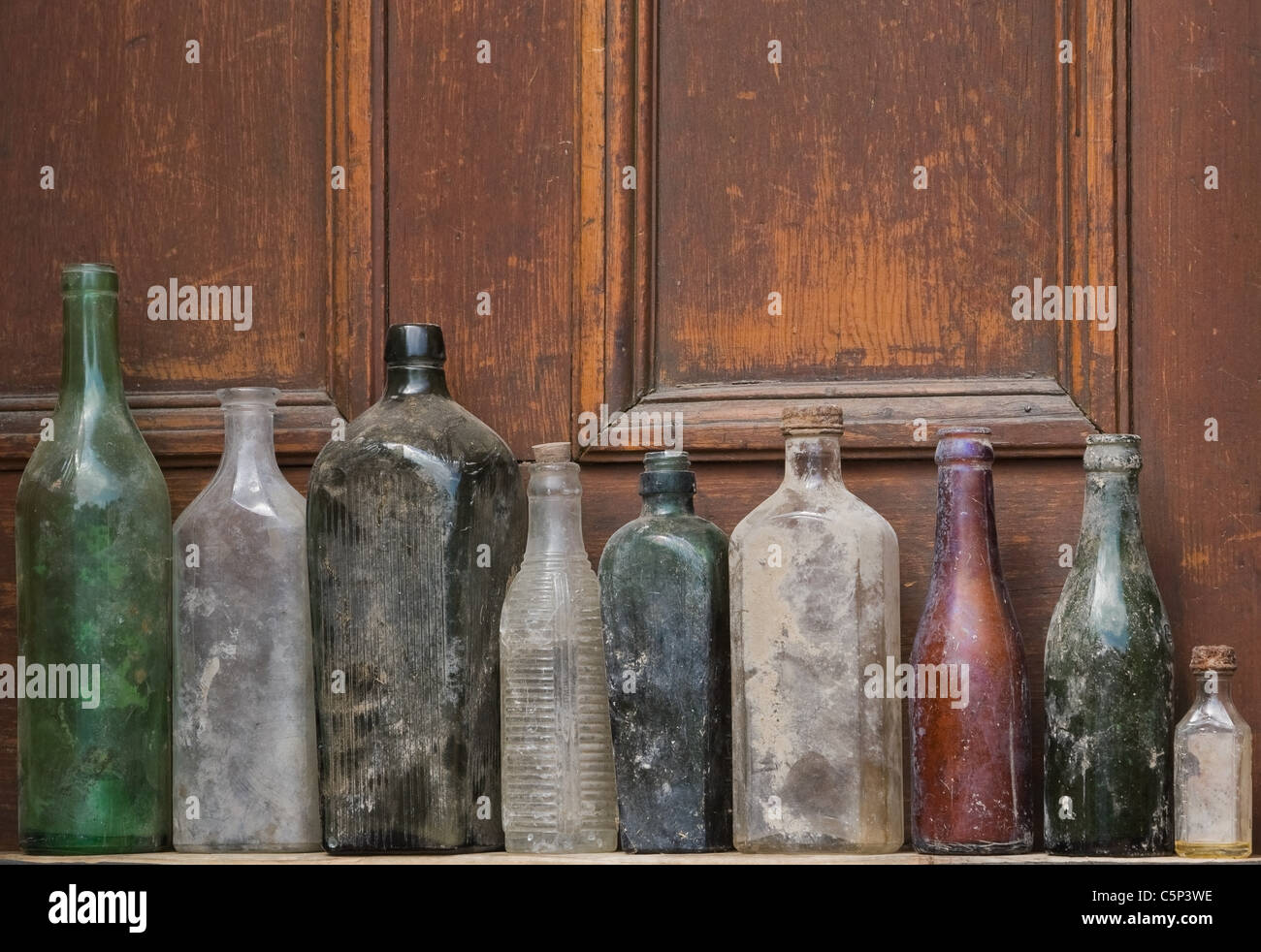 Download Antique Glass Bottles High Resolution Stock Photography And Images Alamy Yellowimages Mockups