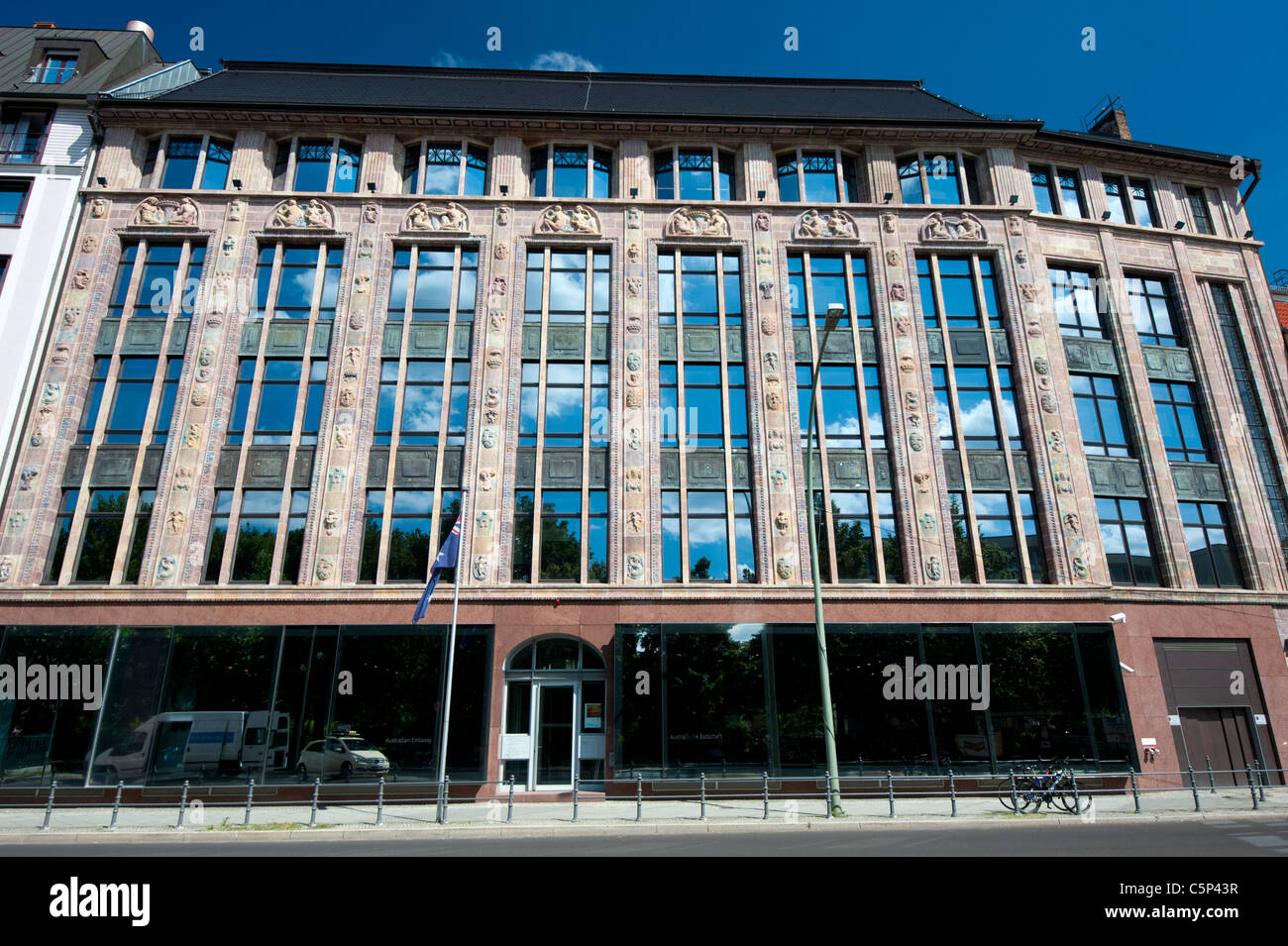 Exterior of Australian Embassy in Berlin Germany Stock Photo - Alamy