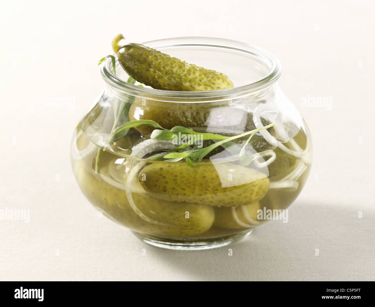 Pickled Gherkins (Spreewald Stock Photo Alamy