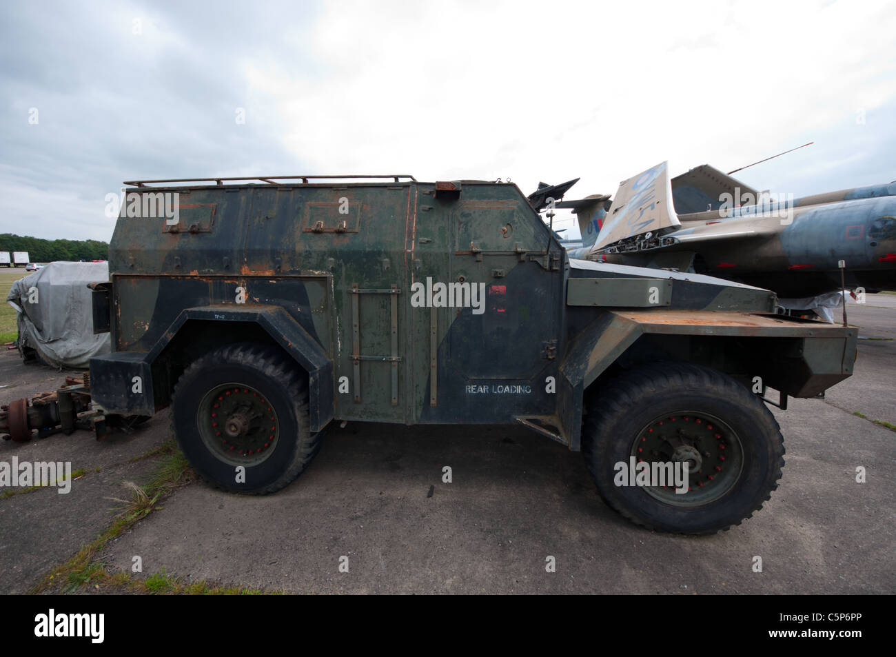 The Humber Pig armoured truck  Armoured Personnel Carrier Stock Photo