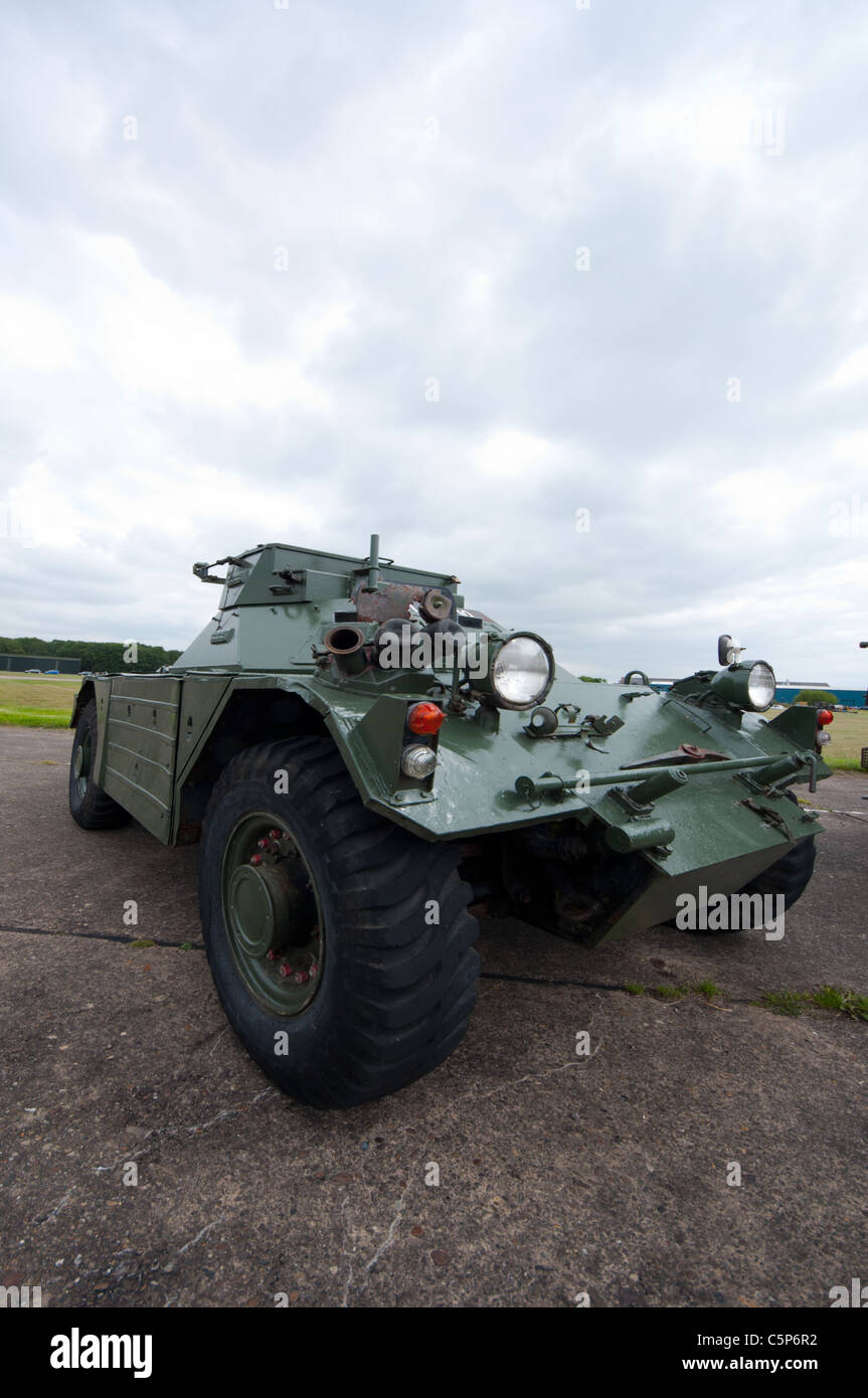 Ferret armoured Scout car, British Army Stock Photo Alamy