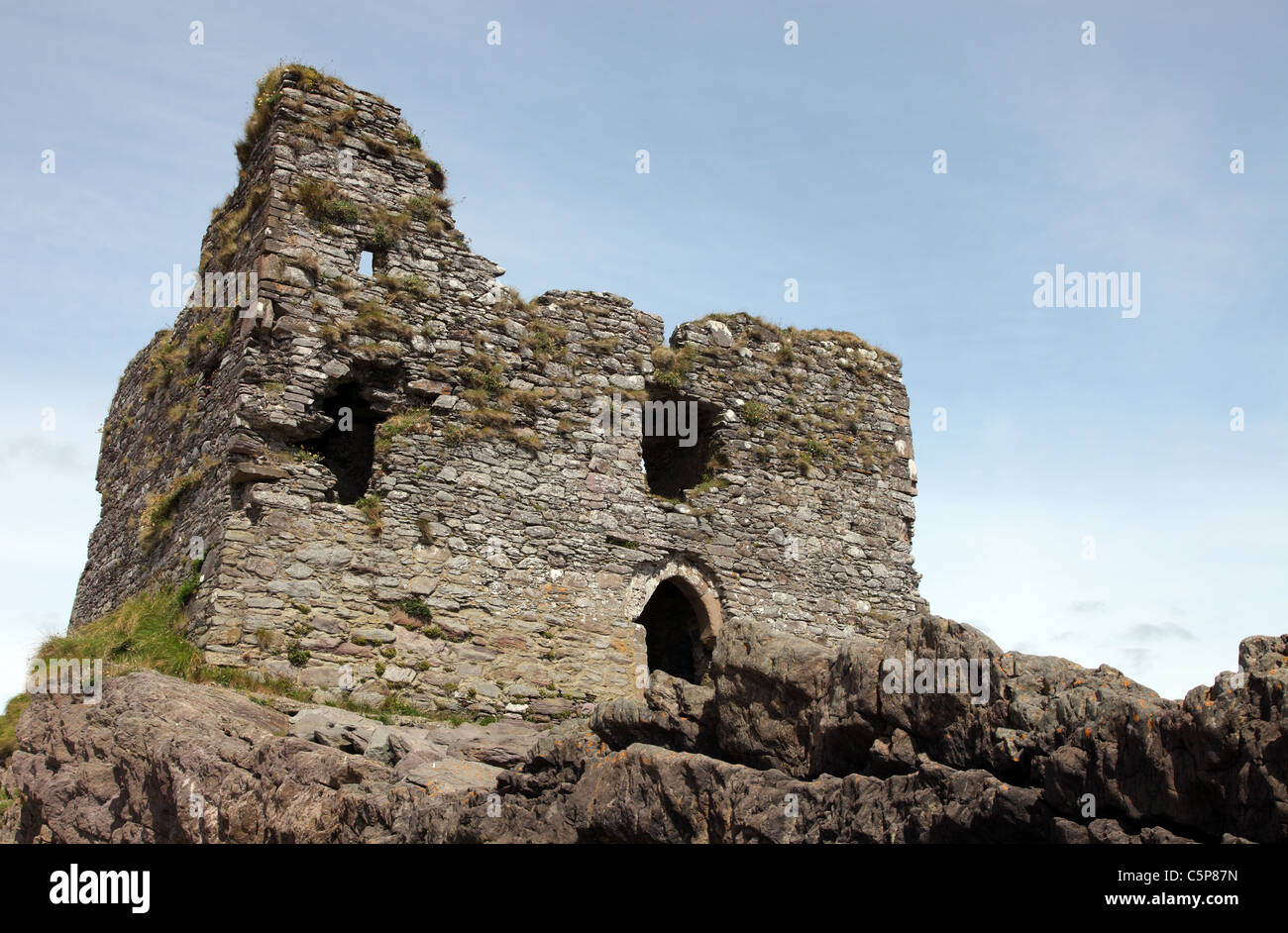 McCarthys Castle, Co Kerry, Ireland Stock Photo