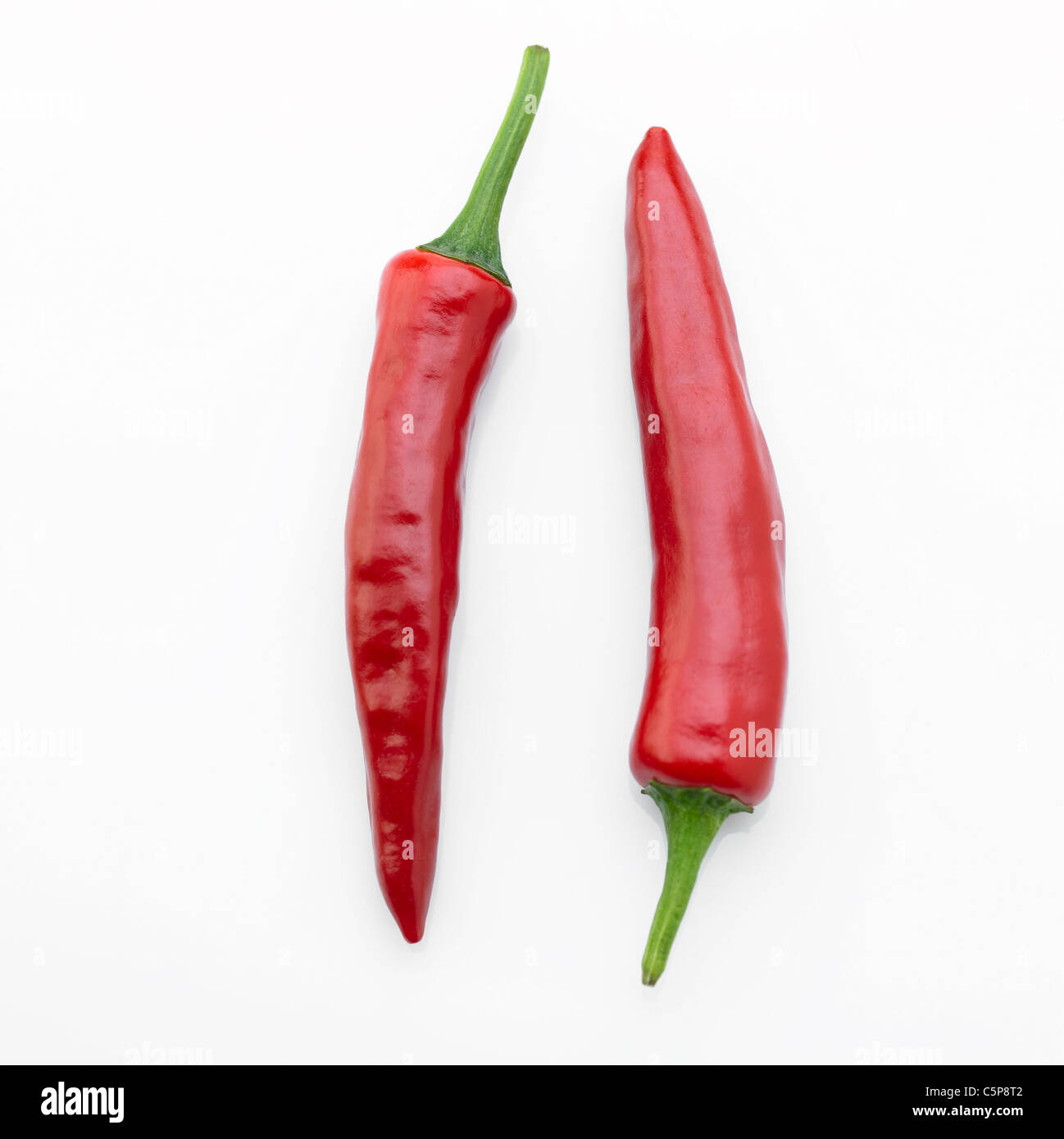 From red green peppers Cut Out Stock Images & Pictures - Alamy