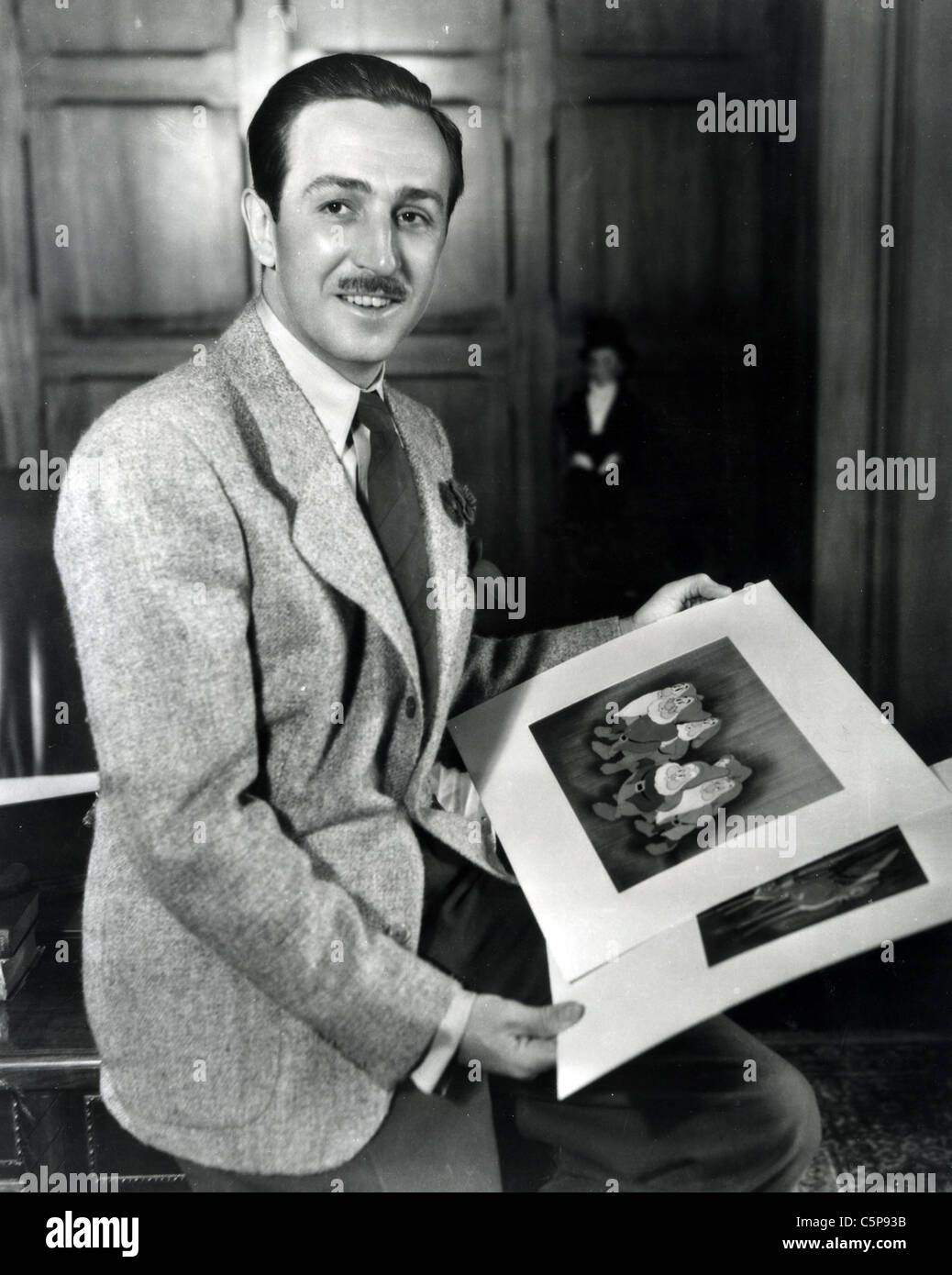 WALT DISNEY (1901-1966) US film and animation producer Stock Photo