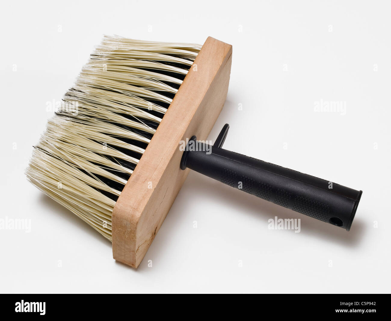 Detailansicht einer Malerbürste | Detail photo of painters brush Stock Photo