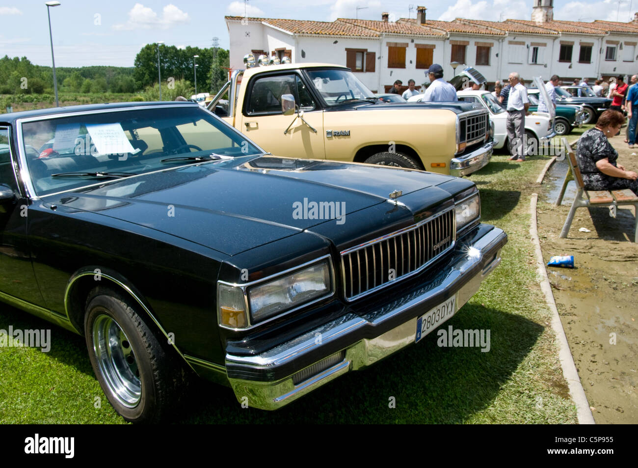 Classic motor car show Stock Photo Alamy