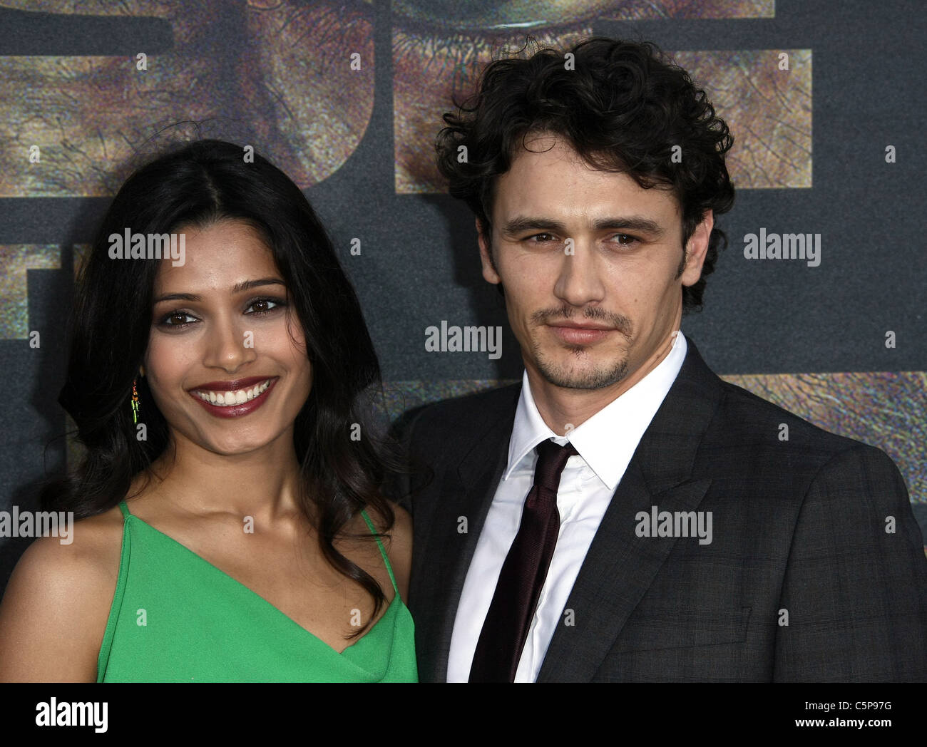 FREIDA PINTO JAMES FRANCO RISE OF THE PLANET OF THE APES. LOS ANGELES ...