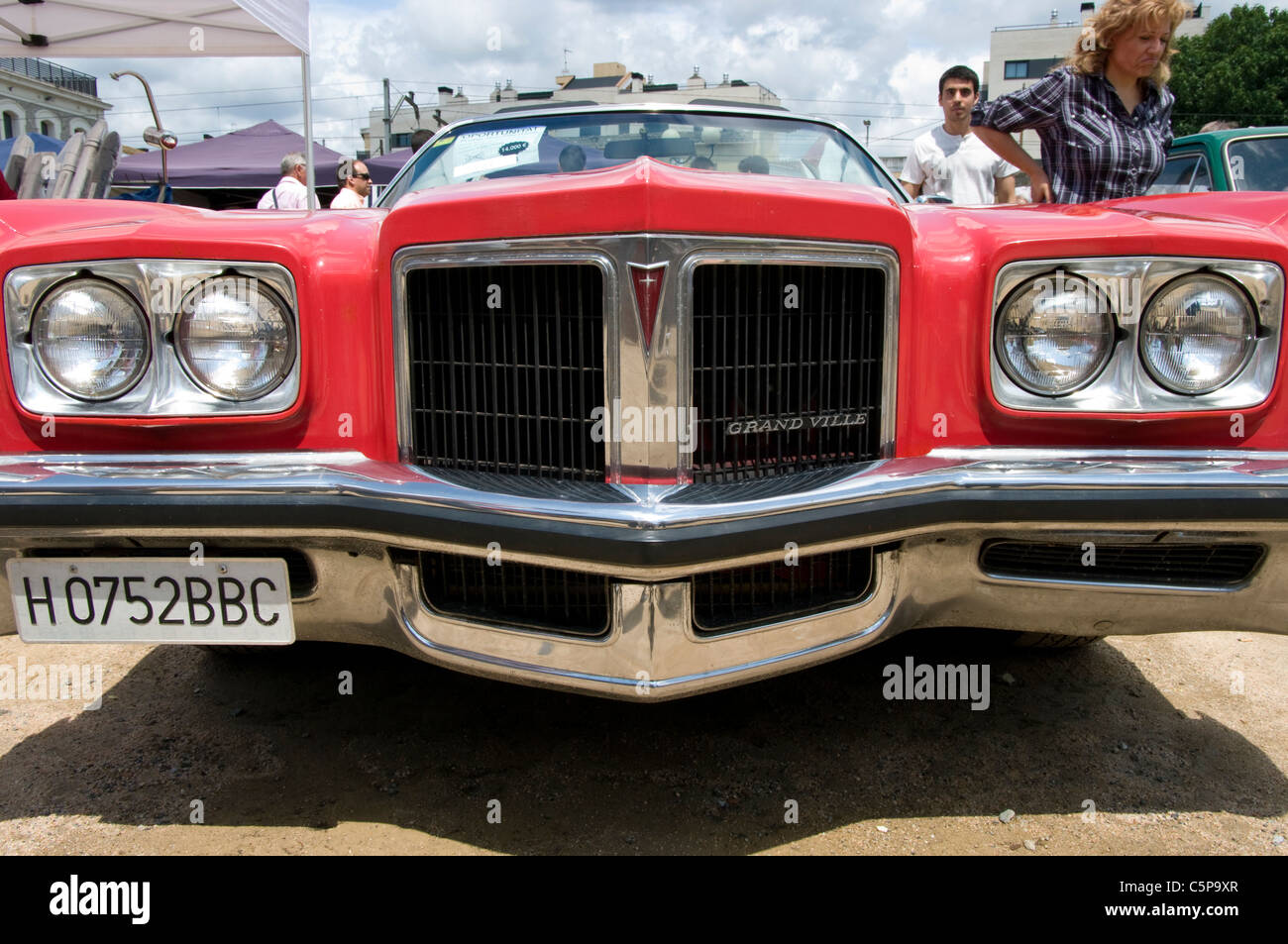 Classic Pontiac car. Stock Photo