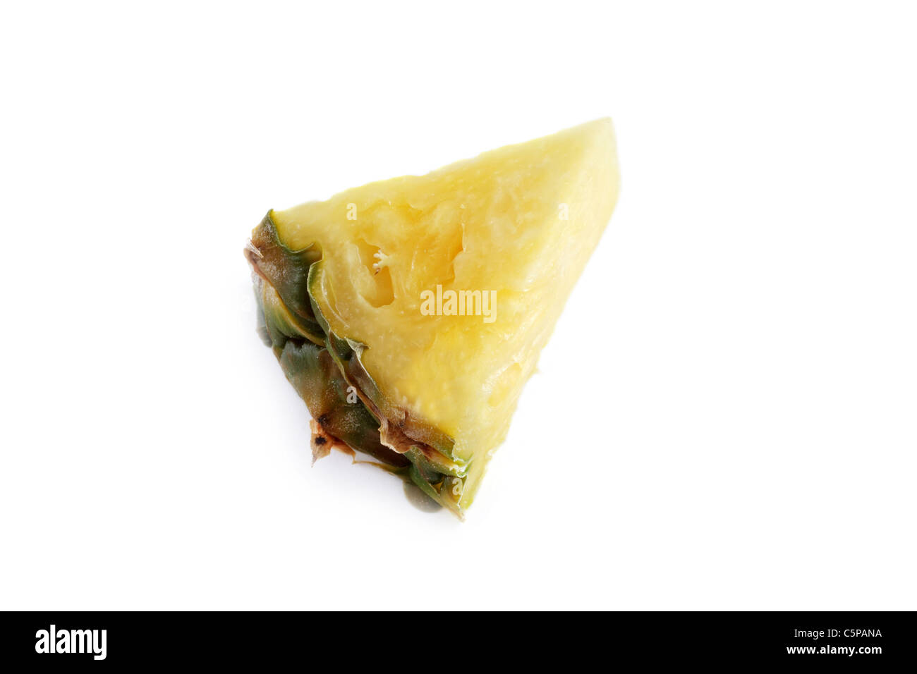 slice pineapple Stock Photo