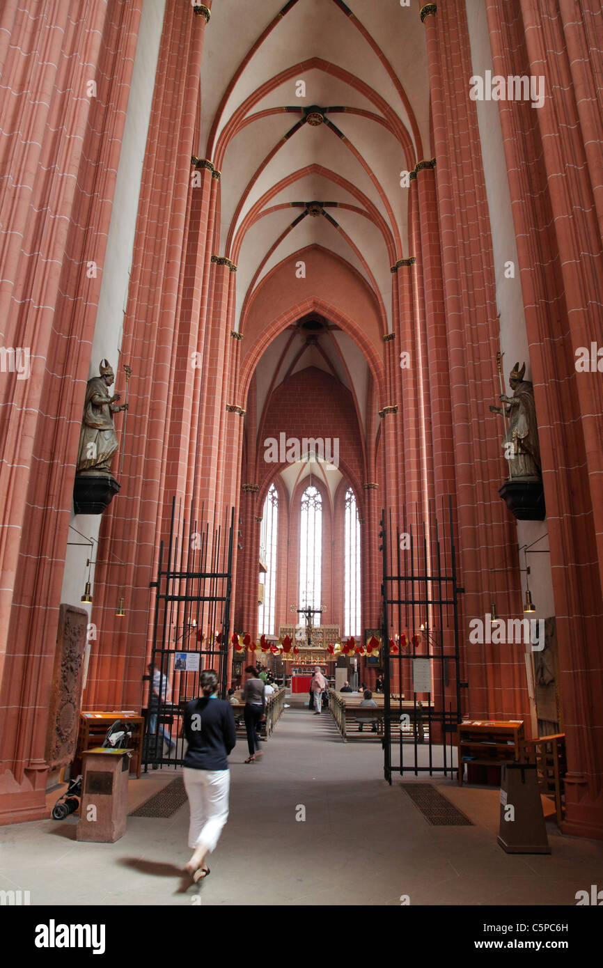 Saint Bartholomeus's Cathedral in Frankfurt (Main); Sankt Bartholomäus Dom in Frankfurt (Main) Stock Photo