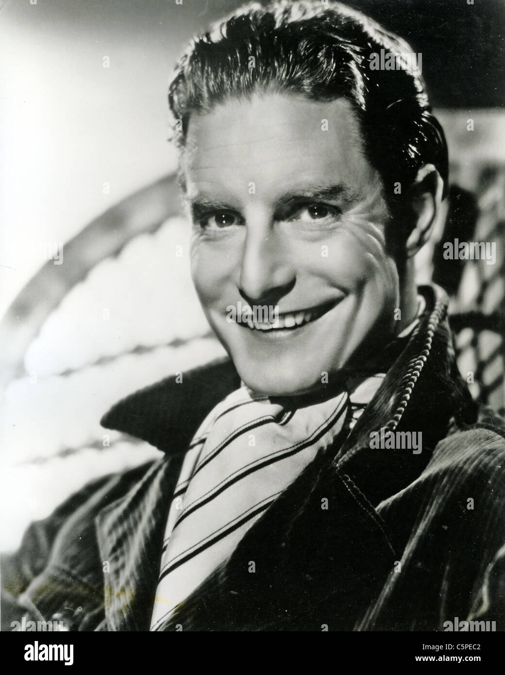 ROBERT DONAT (1905-1958) UK stage and film actor about 1940 Stock Photo