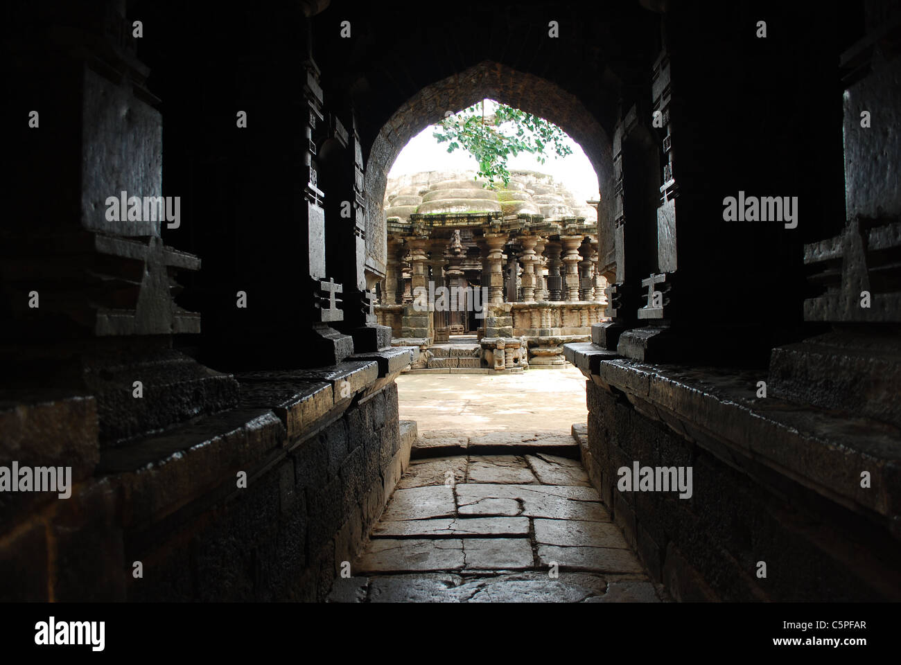 the kopeshwar ancient Stock Photo