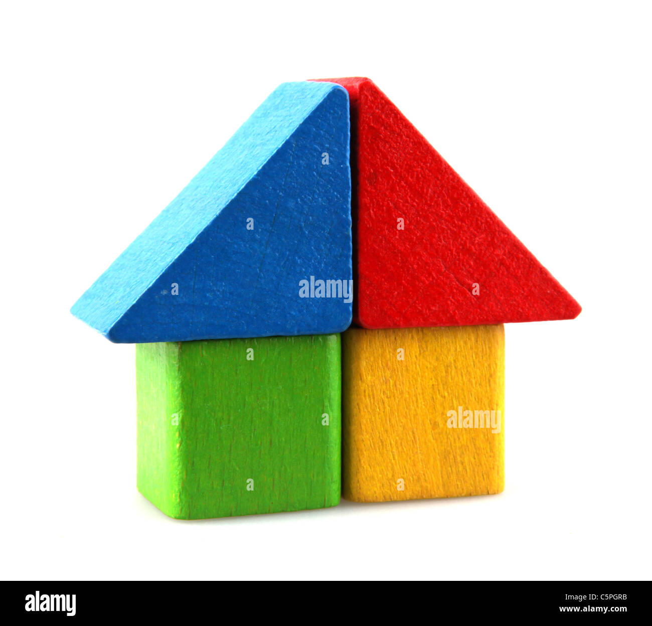 Wooden building blocks Stock Photo Alamy