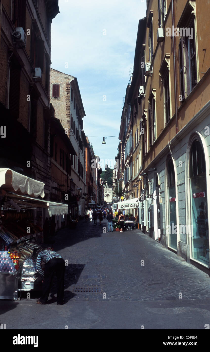 Via della Croce, Rome Stock Photo