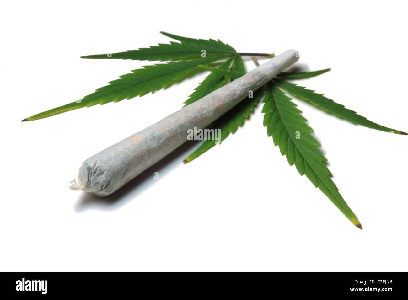Marihuana cigarette isolated hi-res stock photography and images