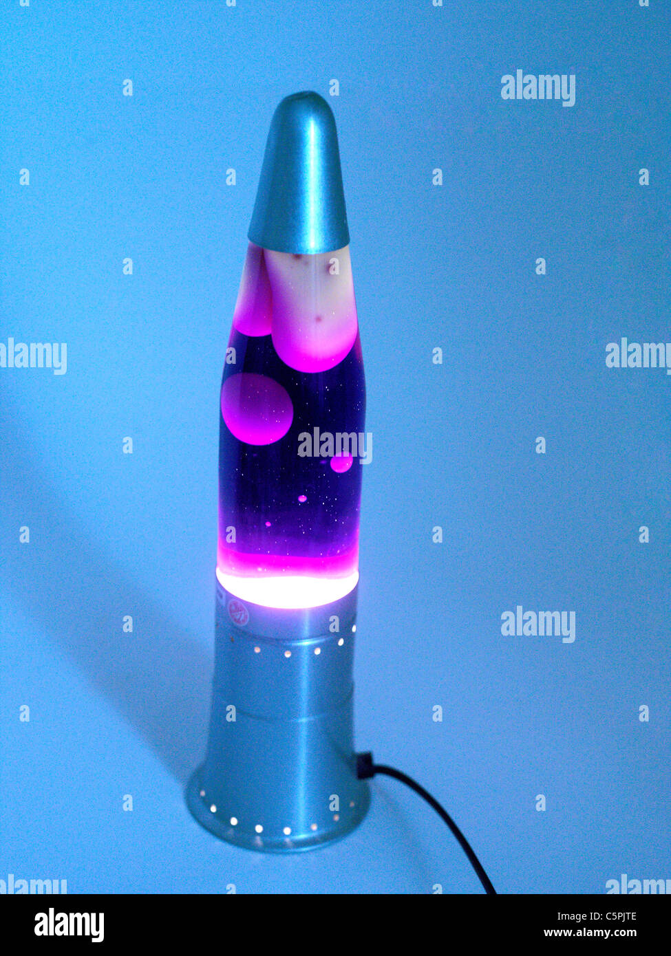 Lava Lamp Heat Reactive Stock Photo Alamy