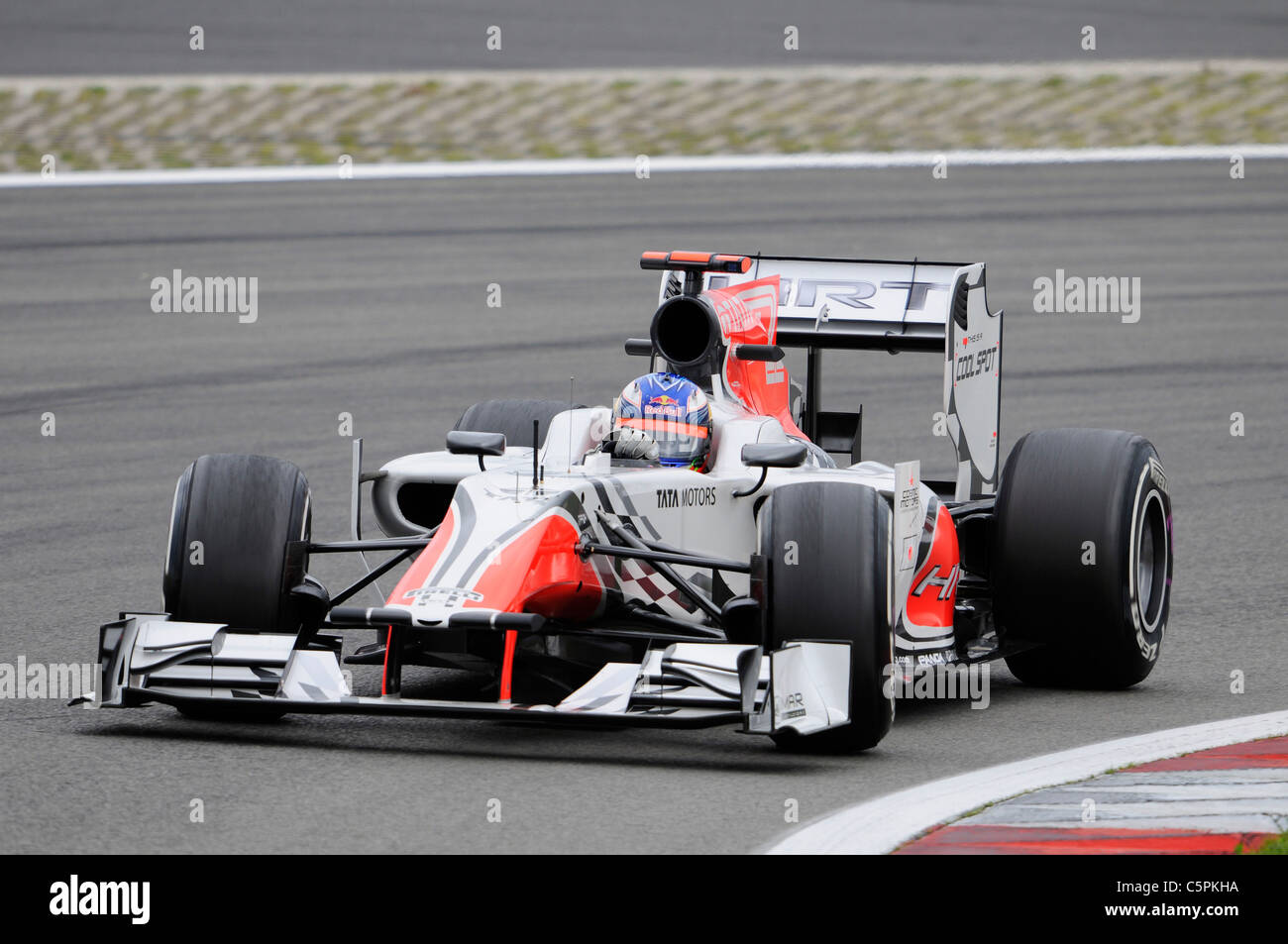 Daniel Ricciardo (AUS), HRT during the German Formula One Grand Prix at  Nuerburgring Stock Photo - Alamy