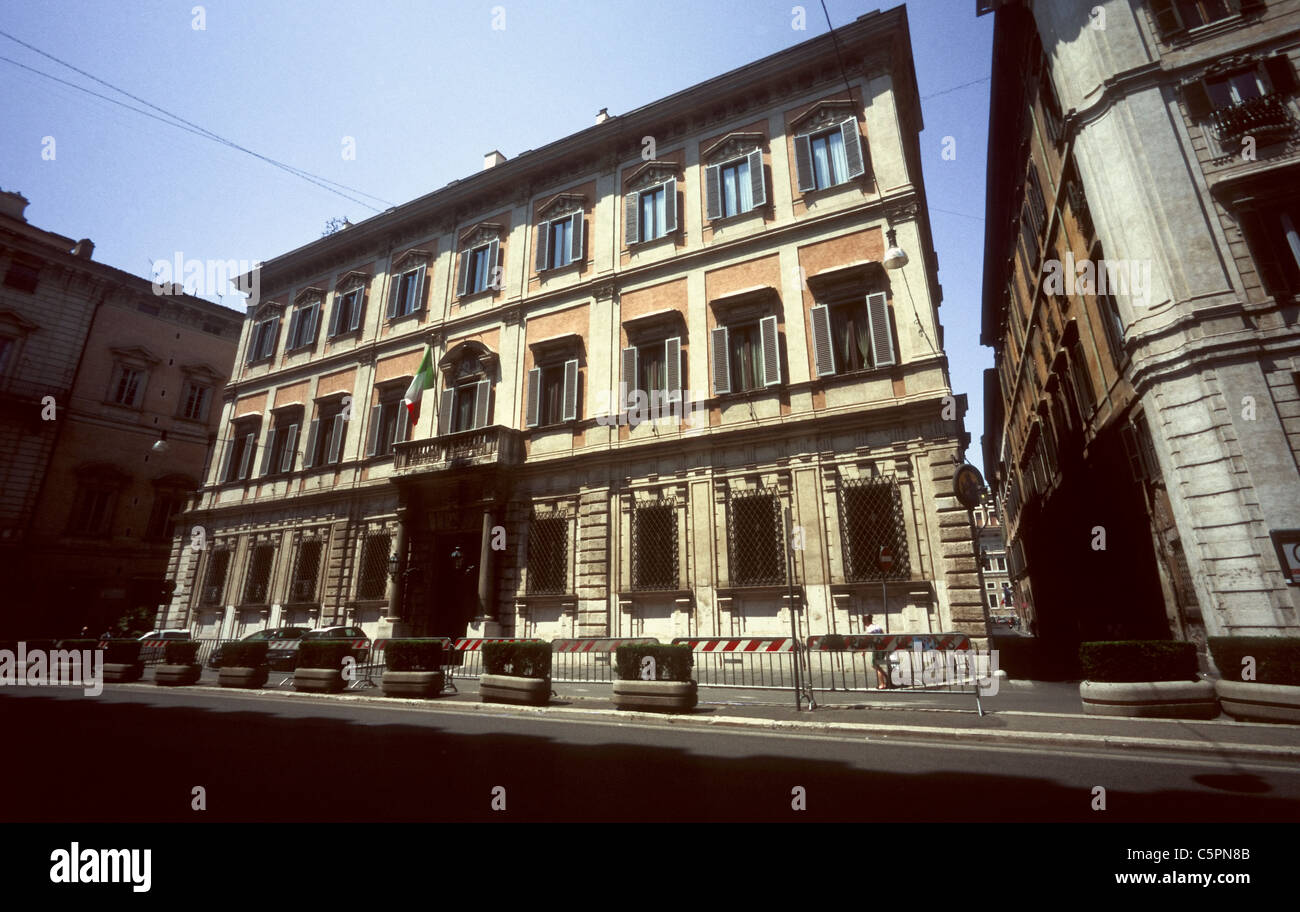 Palazzo Grazioli, Rome Stock Photo
