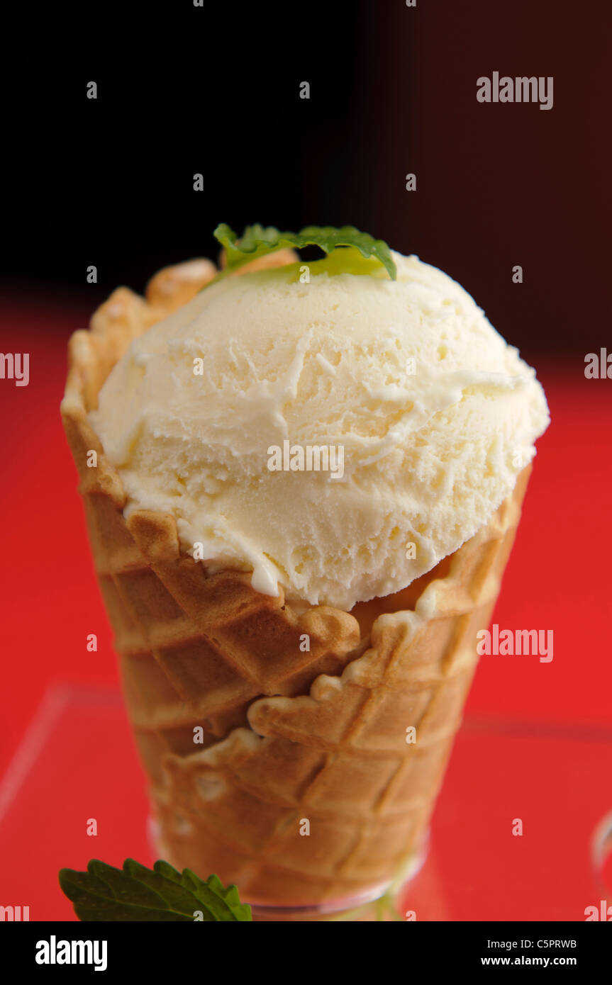 Cone vanilla hi-res stock photography and images - Alamy