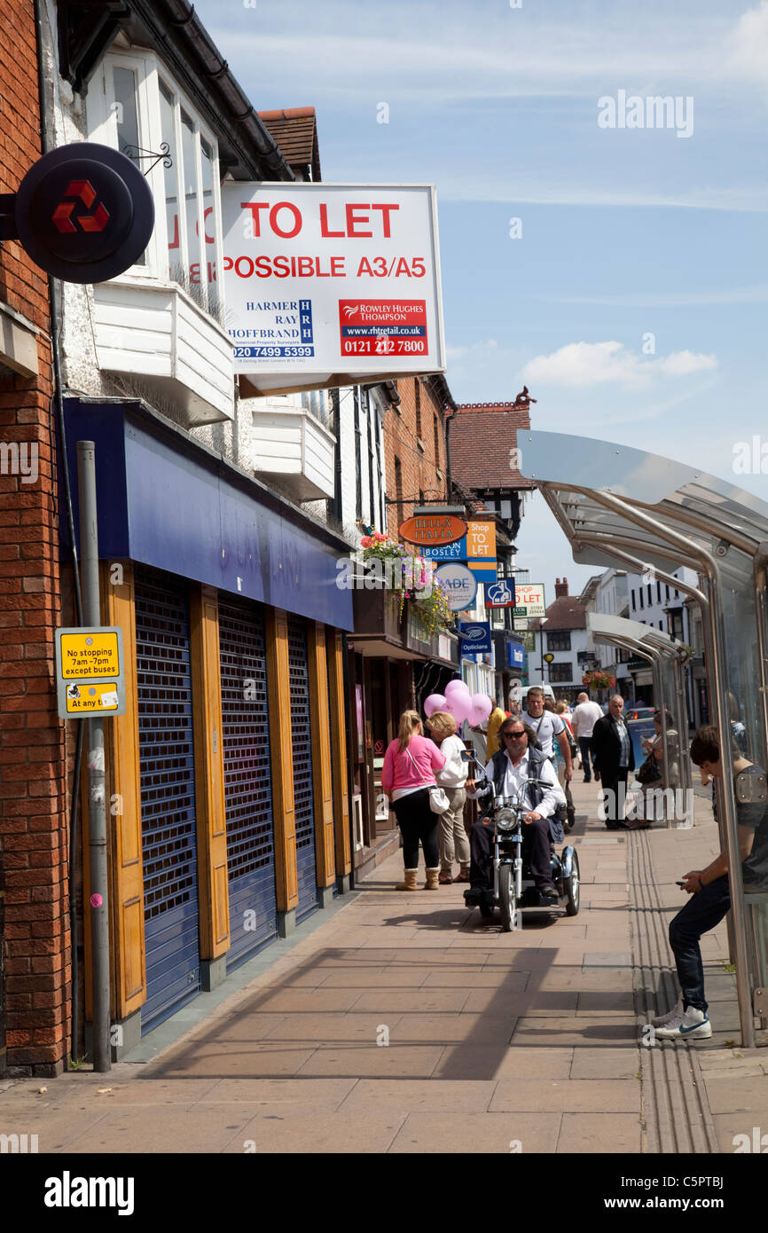 To let signs on three commercial properties Stratford upon Avon High