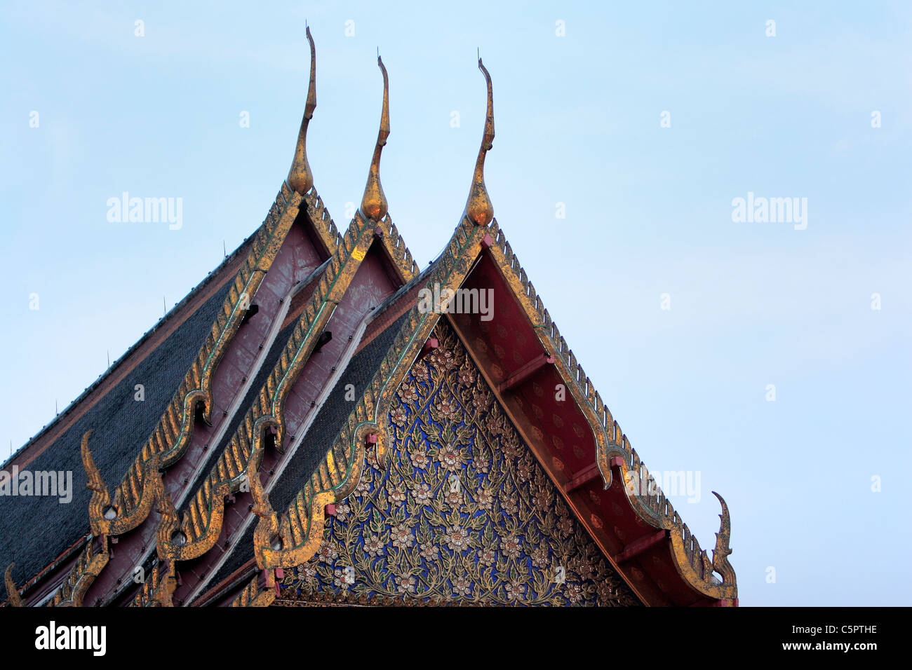 Wat Pho Temple, Bangkok, Thailand Stock Photo