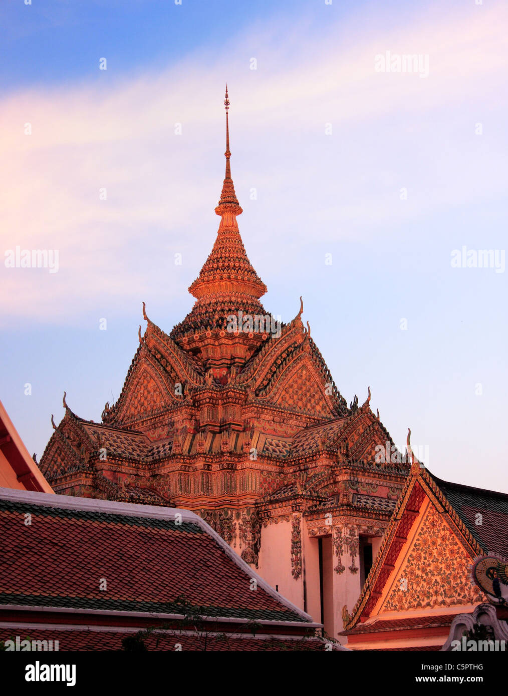 Wat Pho Temple, Bangkok, Thailand Stock Photo