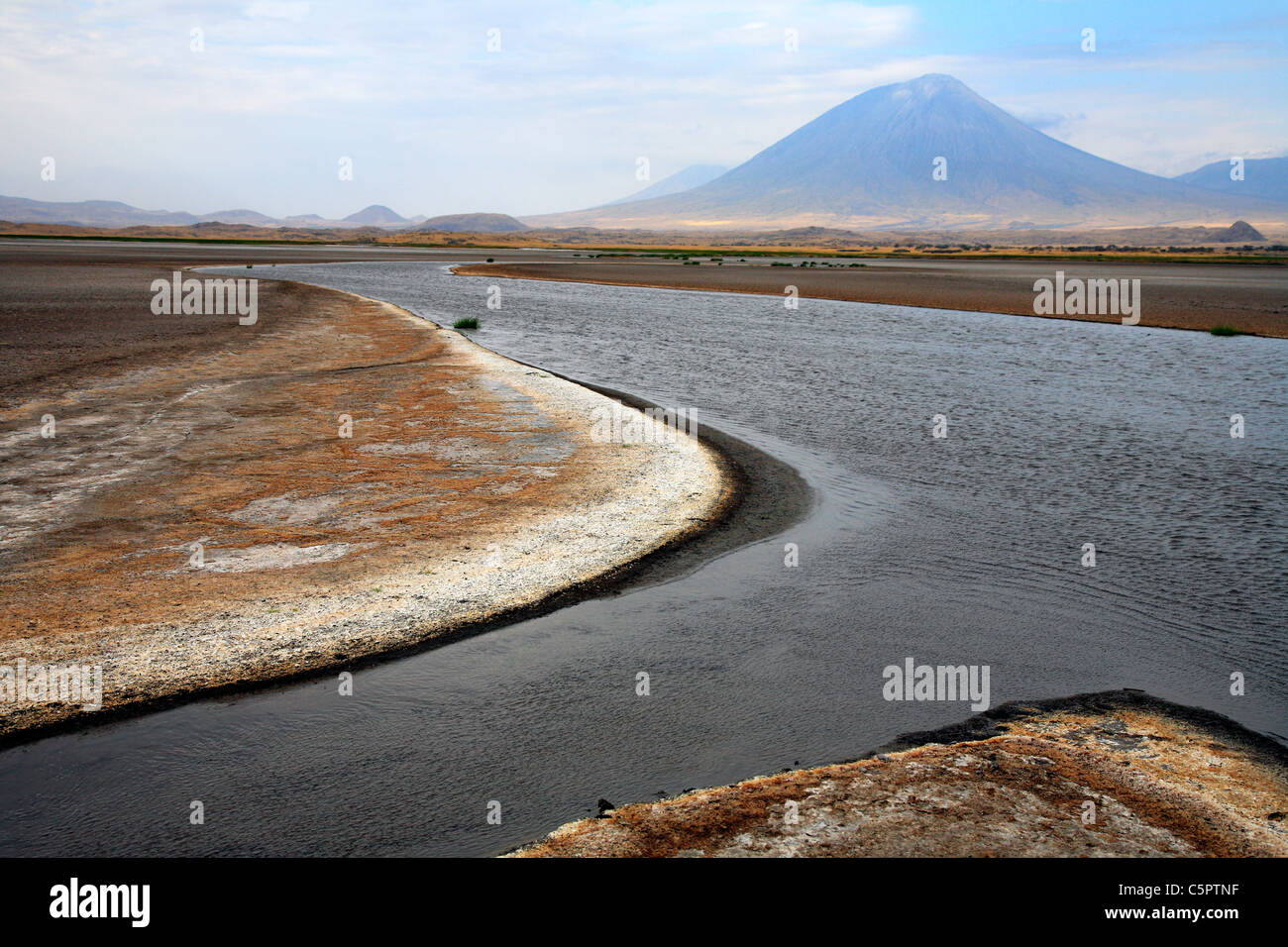 Lake Natron, Tanzania Stock Photo - Alamy