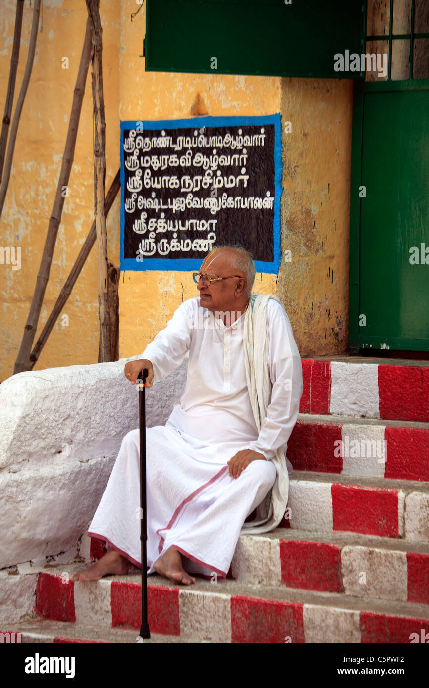 Tamil old man hi-res stock photography and images - Alamy