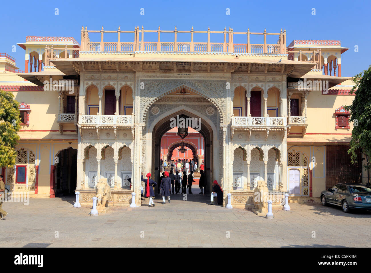 City palace (18th century), Jaipur, India Stock Photo